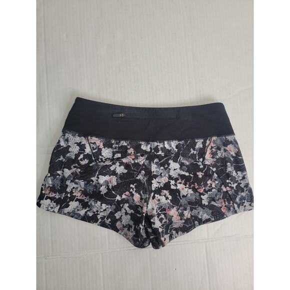 LULULEMON Shorts Women's SZ 4 Run Times ll Multicolor 4" W7AK9S - Picture 5 of 7